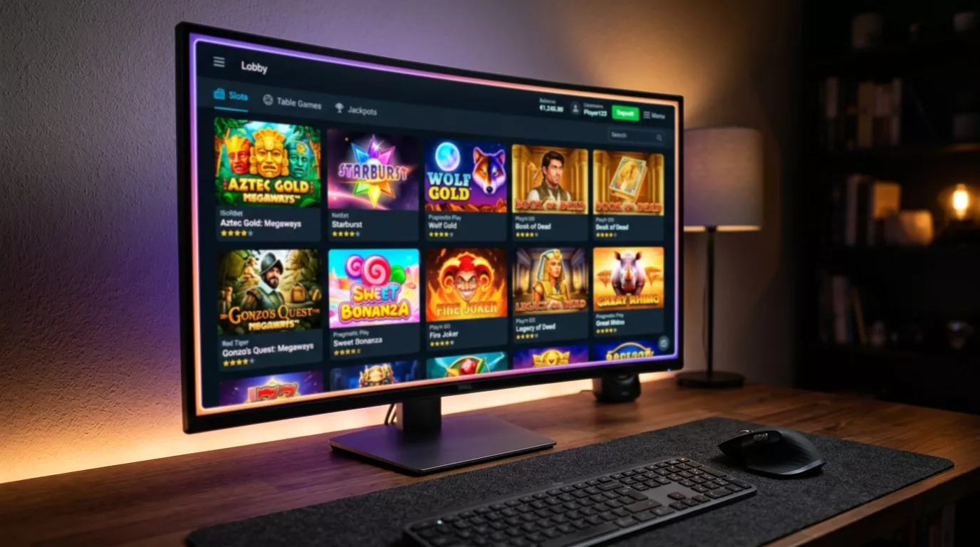 Overview of all 36 game providers available at Vegas Moose Casino