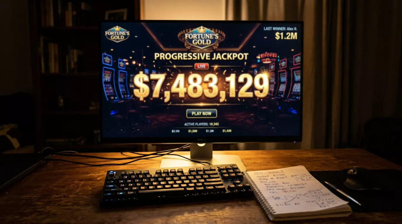 Progressive and fixed jackpot slot games available at Vegas Moose Casino